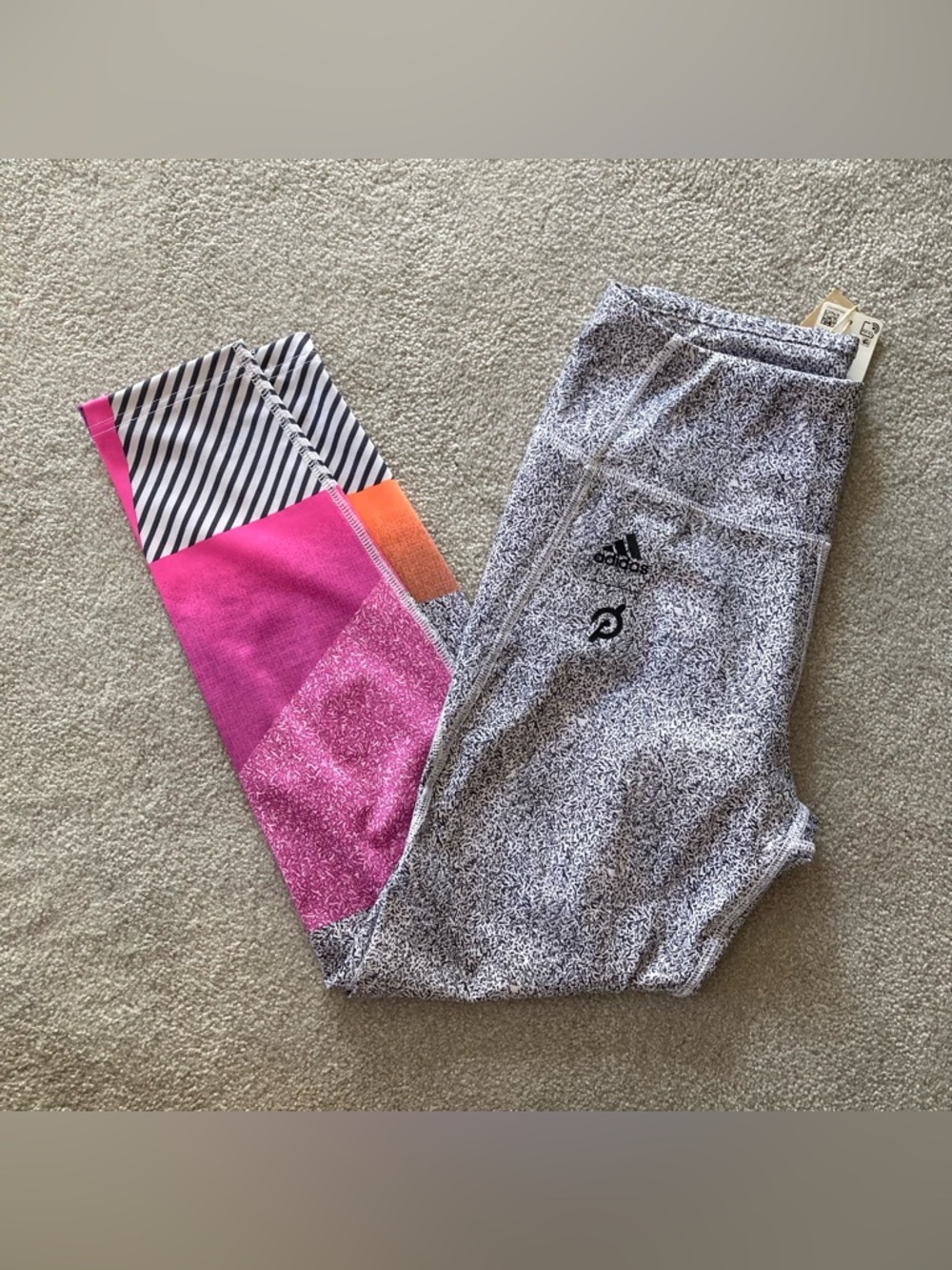 NWT Adidas Women’s Training Tights - Black/White